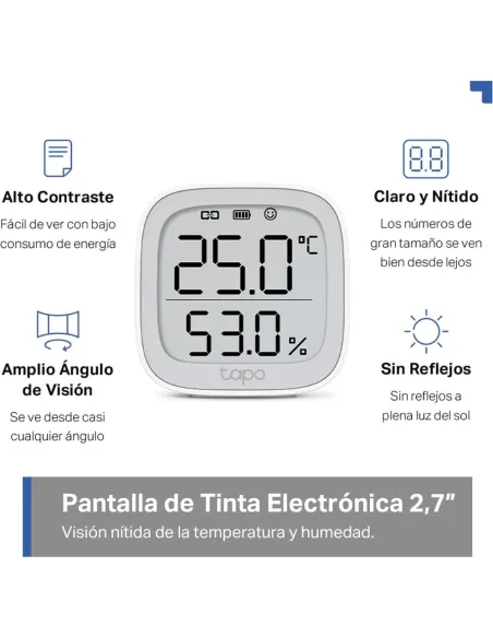 Tapo T315 – Monitor de Temperatura y Humedad