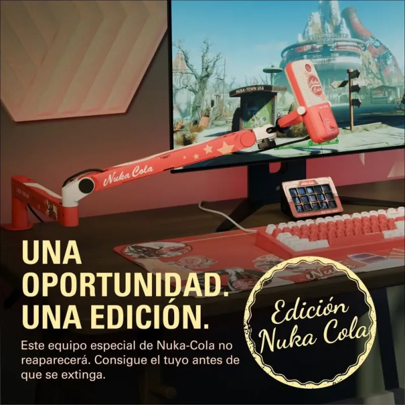 Elgato Stream Deck Nuka-Cola Fallout Special Edition Teclado LCD Streaming Control Estudio