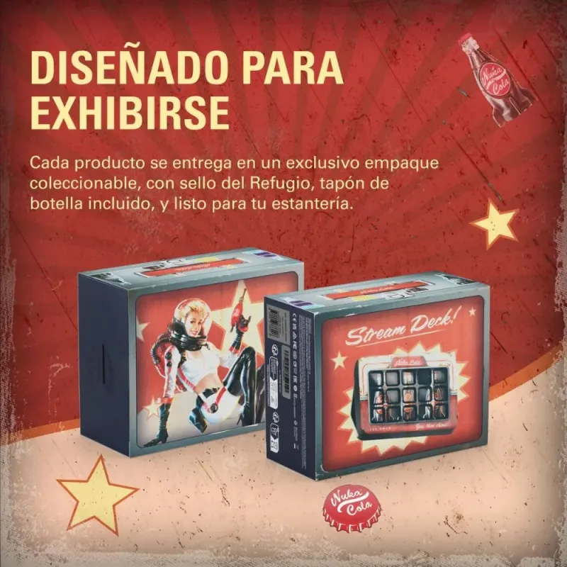 Elgato Stream Deck Nuka-Cola Fallout Special Edition Teclado LCD Streaming Control Estudio