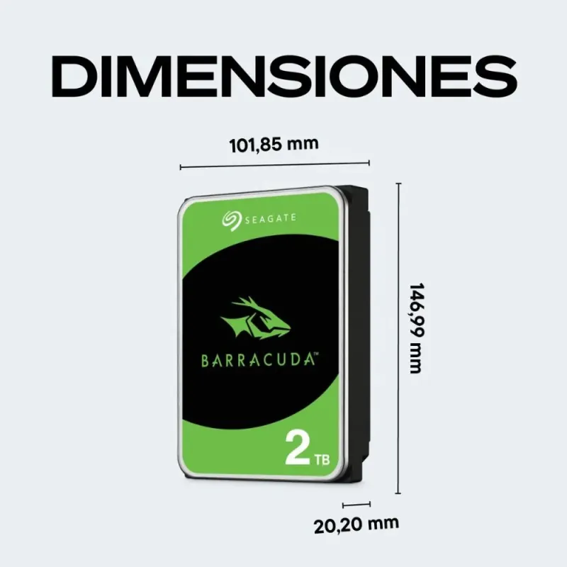 Seagate BarraCuda 2TB HDD ST2000DMZ08