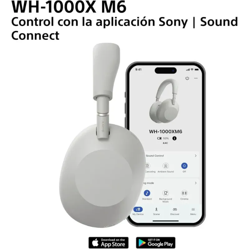Sony WH-1000XM6 Silver