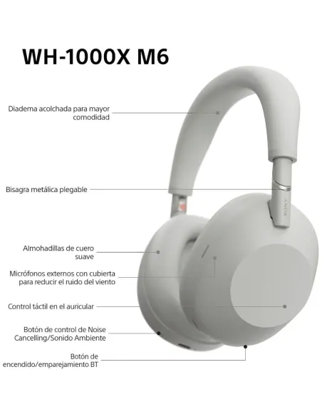 Sony WH-1000XM6 Silver