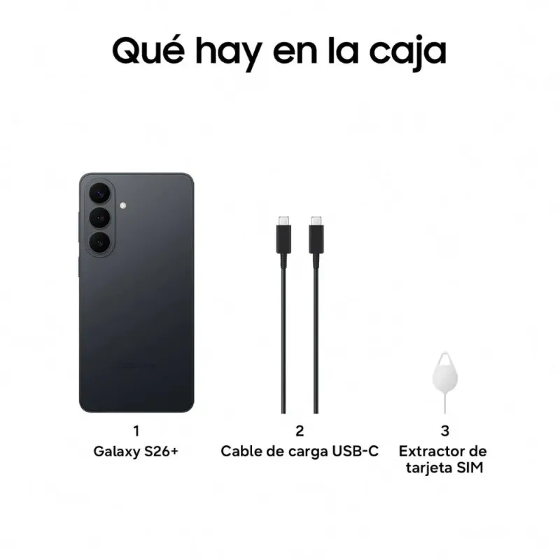 Samsung S26+ 256GB Black | Smartphone Flagship IA 5G