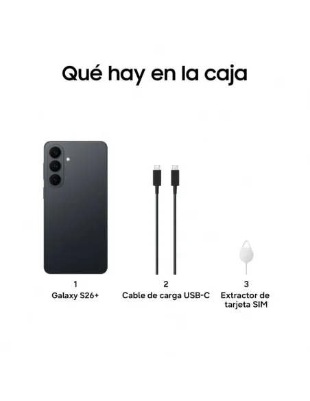 Samsung S26+ 256GB Black | Smartphone Flagship IA 5G