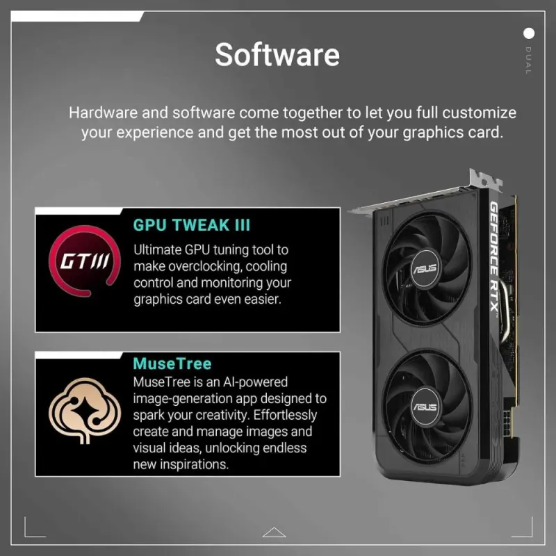 Asus RTX 5050 8GB | Gaming GPU Blackwell para 1080p