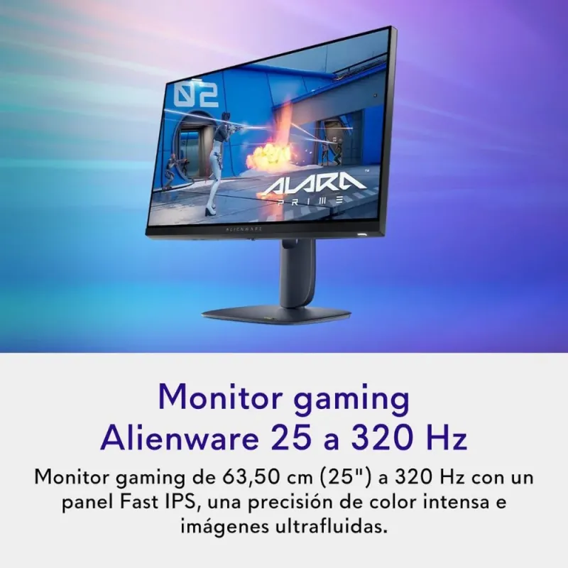 Dell Alienware AW2525HM 24.5" FullHD 320Hz IPS Fast USB 3.2 G-SYNC FreeSync 0,5ms Gaming-Monitor