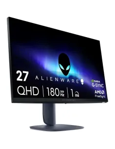 Dell Alienware AW2725DM 27″ QHD 180Hz Fast IPS NVIDIA G-SYNC FreeSync HDR400 USB HDMI 2.1 Monitor Gaming