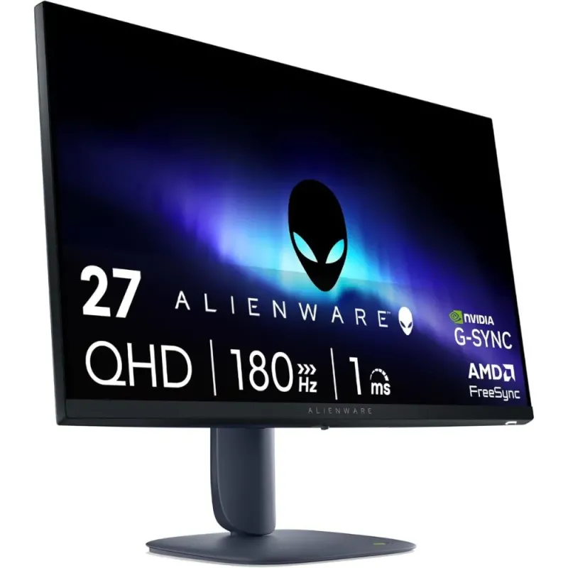 Dell Alienware AW2725DM 27″ QHD 180Hz Fast IPS NVIDIA G-SYNC FreeSync HDR400 USB HDMI 2.1 Gaming-Monitor