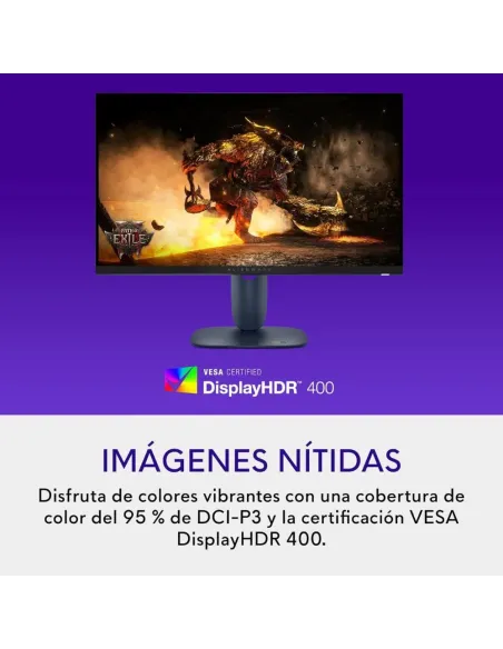 Dell Alienware AW2725DM 27″ QHD 180Hz Fast IPS NVIDIA G-SYNC FreeSync HDR400 USB HDMI 2.1 Gaming-Monitor