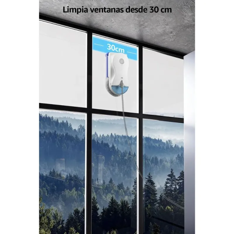 Hutt 10 Robot limpiacristales híbrido 6500 Pa | Limpieza sin marcas