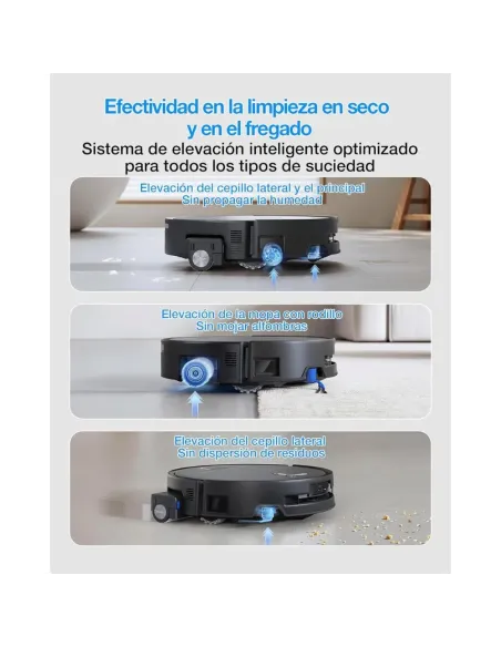 ECOVACS DEEBOT T80S: Robot Aspirador 24800Pa y Fregador