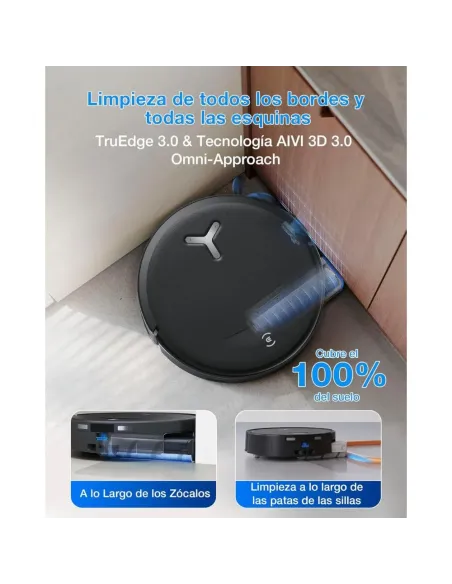 ECOVACS DEEBOT T80S: Robot Aspirador 24800Pa y Fregador