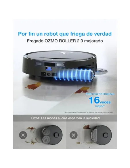 ECOVACS DEEBOT T80S: Robot Aspirador 24800Pa y Fregador