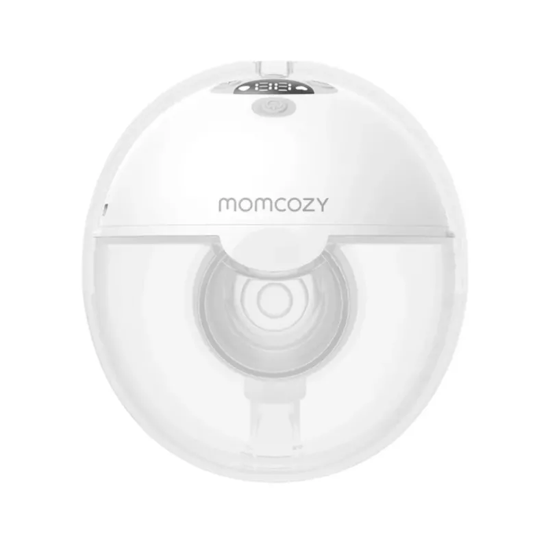 Momcozy M5 Smart tragbare elektrische Einzel-Milchpumpe Grau
