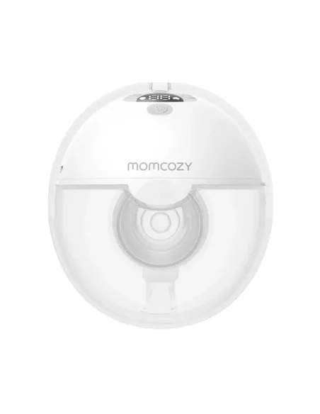 Momcozy M5 Smart tragbare elektrische Einzel-Milchpumpe Grau