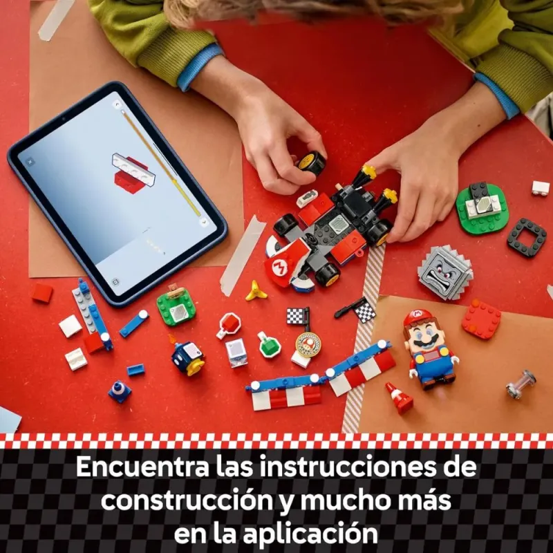 LEGO Mario interactivo y Kart estándar 72043 - Set Construcción
