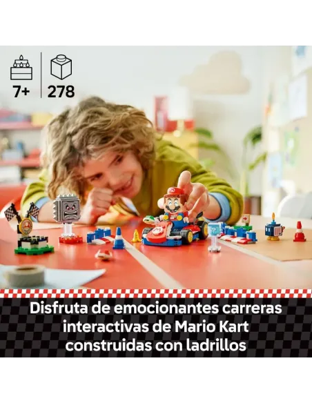 LEGO Mario interactivo y Kart estándar 72043 - Set Construcción
