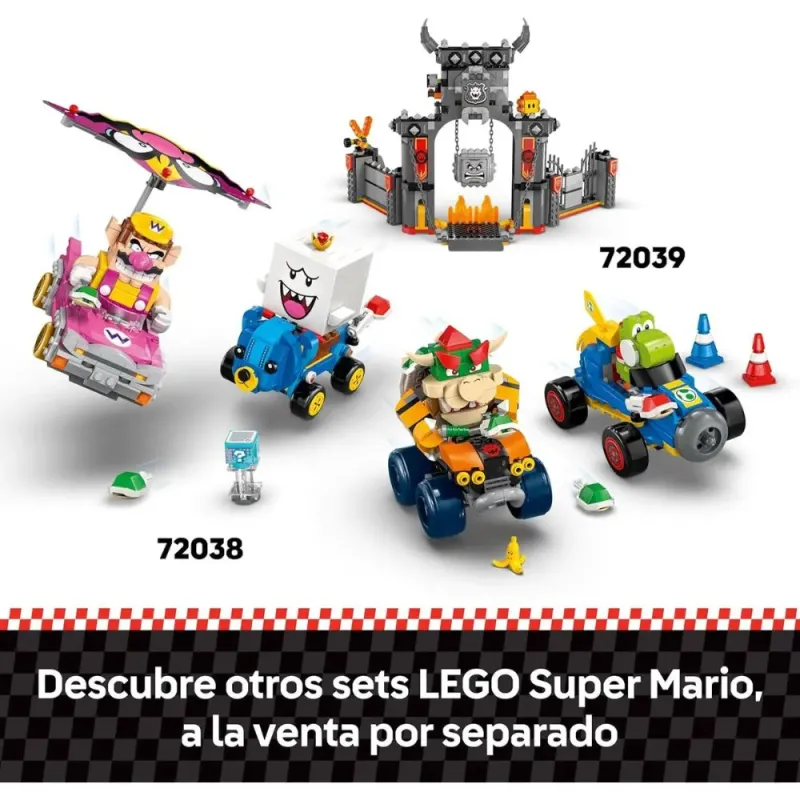 LEGO Mario interactivo y Kart estándar 72043 - Set Construcción