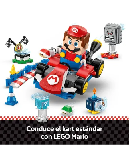 LEGO Mario interactivo y Kart estándar 72043 - Set Construcción