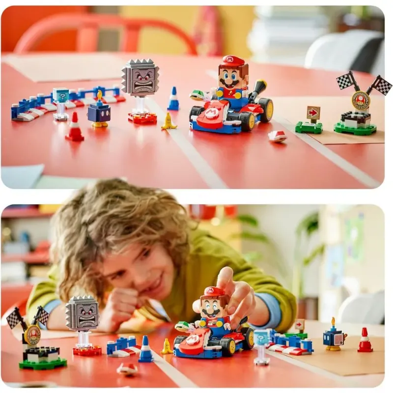 LEGO Mario interactivo y Kart estándar 72043 - Set Construcción