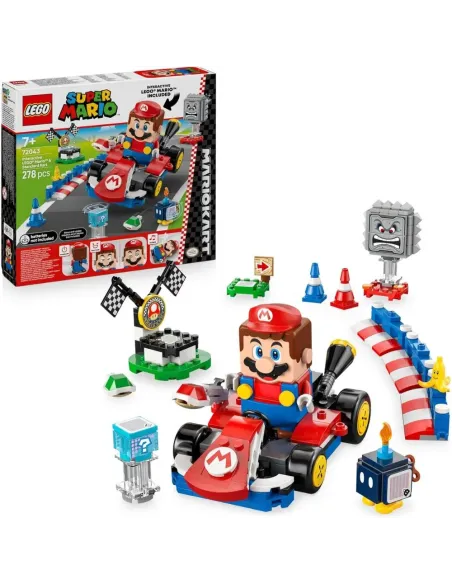 LEGO Mario interactivo y Kart estándar 72043 - Set Construcción
