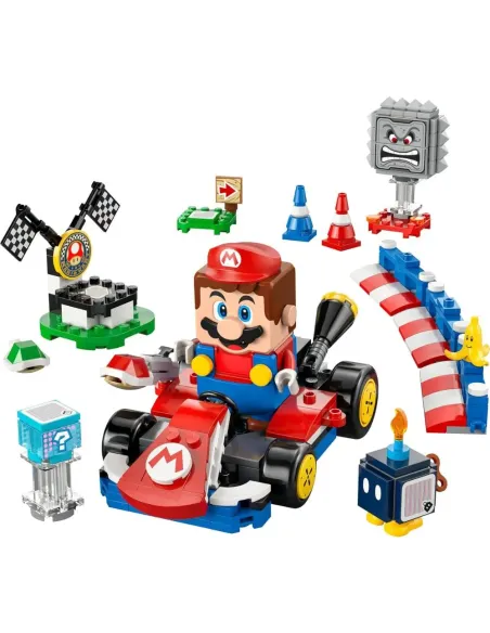 LEGO Mario interactivo y Kart estándar 72043 - Set Construcción