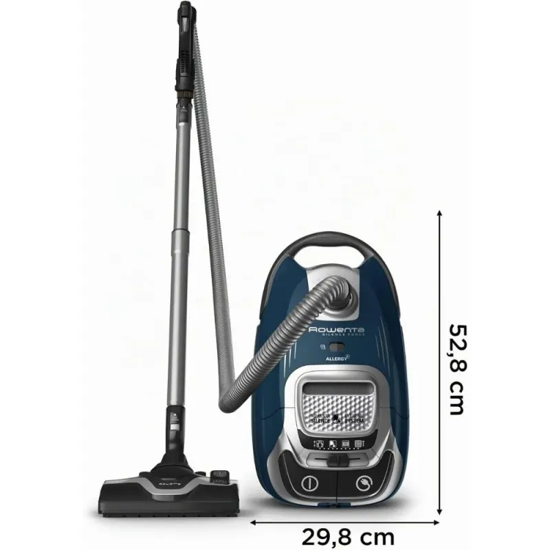 Rowenta Silence Force Effitech - Aspirador Silencioso 57dB