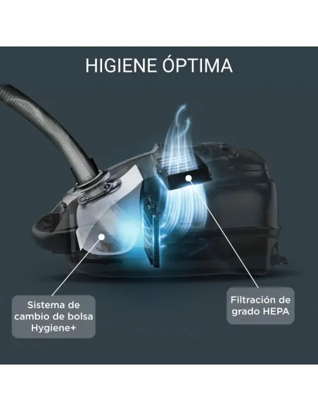 Rowenta Silence Force Effitech - Aspirador Silencioso 57dB