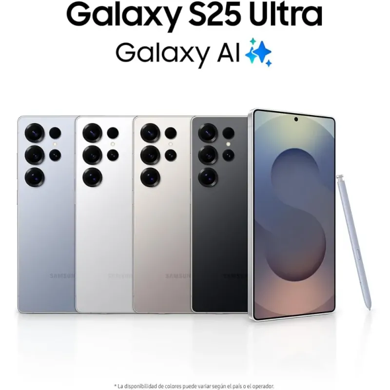 Samsung Galaxy S25 Ultra 1TB Negro | Mejor Smartphone Premium 2025