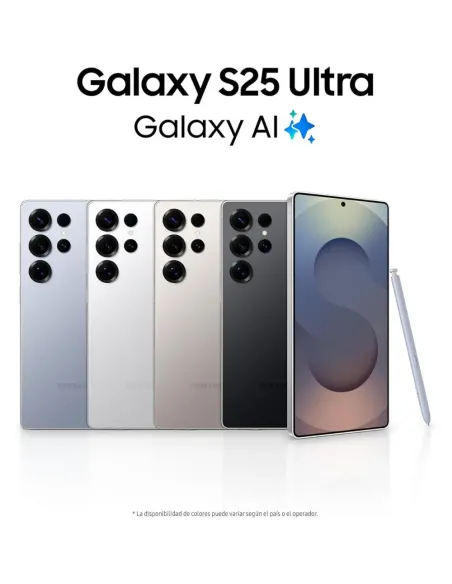 Samsung Galaxy S25 Ultra 1TB Negro | Mejor Smartphone Premium 2025