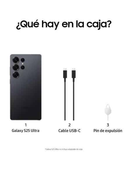 Samsung Galaxy S25 Ultra 1TB Negro | Mejor Smartphone Premium 2025