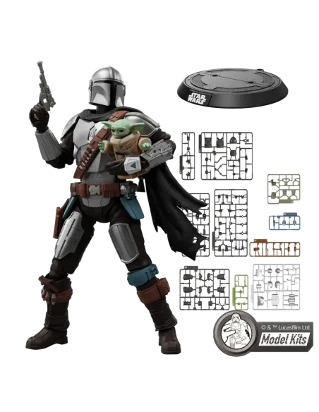 Blokees Mandalorian & Grogu Star Wars Champion Class