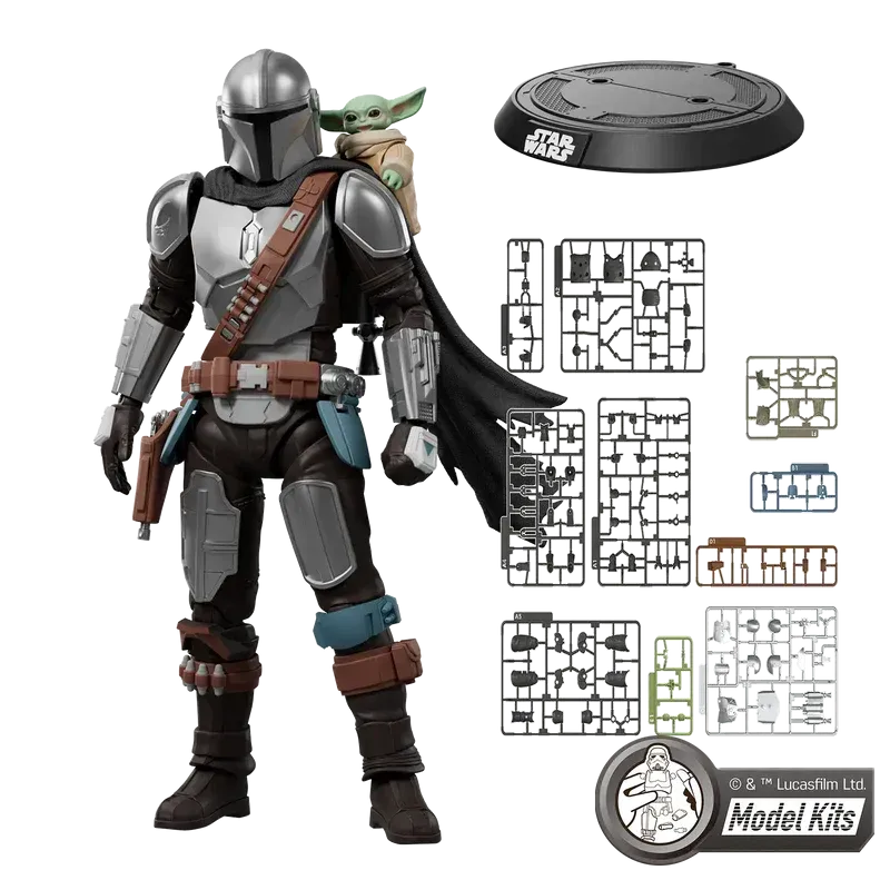 Blokees Mandalorian & Grogu Star Wars Champion Class