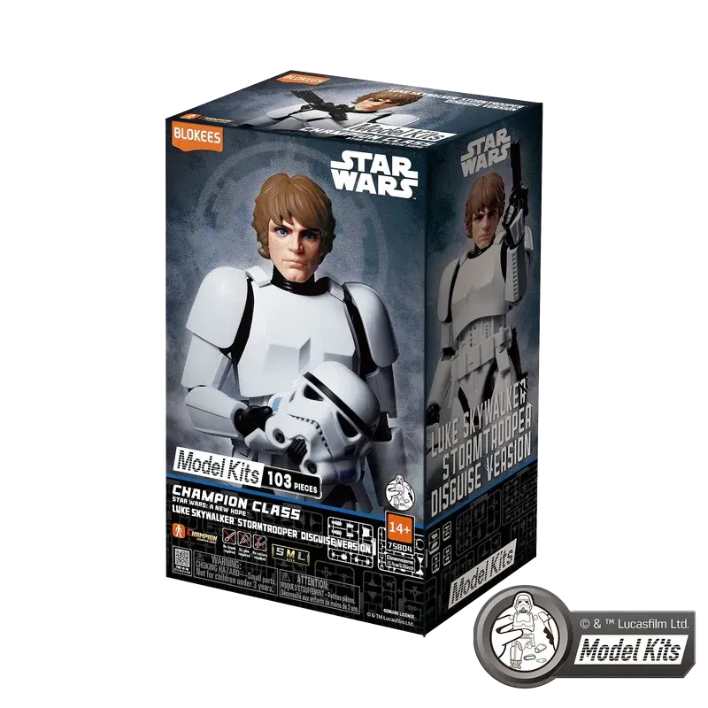 Blokees Luke Stormtrooper Star Wars Champion Class