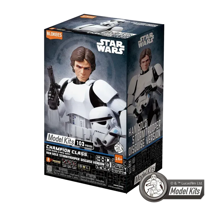 Blokees Han Solo Stormtrooper Star Wars Champion Class