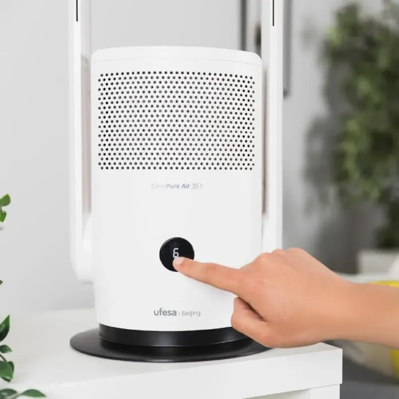 Ufesa Beijing Ventilador Purificador Aire sin Aspas 35W