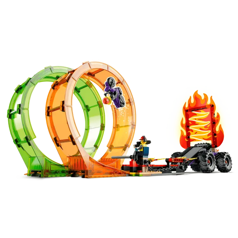 LEGO City 60339 Doble Loop Arena Acrobática | TiendaCPU