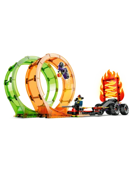 LEGO City 60339 Doble Loop Arena Acrobática | TiendaCPU