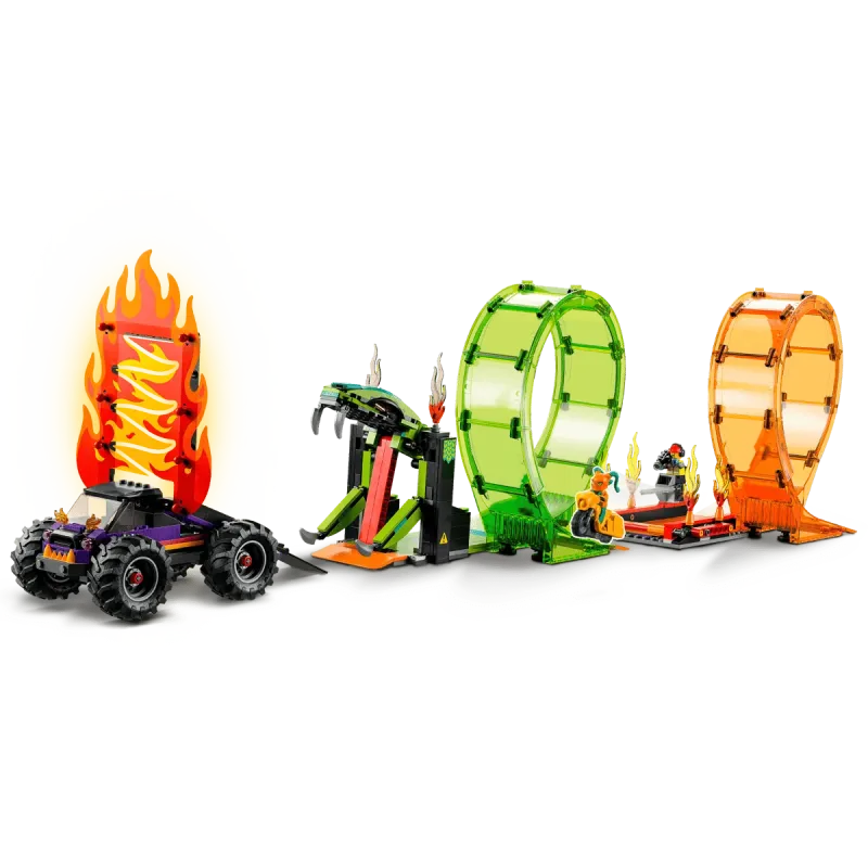 LEGO City 60339 Doble Loop Arena Acrobática | TiendaCPU