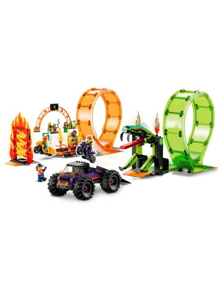 LEGO City 60339 Doble Loop Arena Acrobática | TiendaCPU