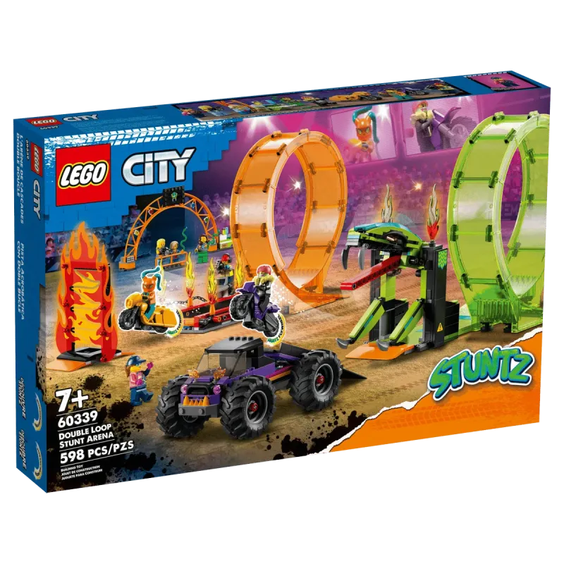 LEGO City 60339 Doble Loop Arena Acrobática | TiendaCPU