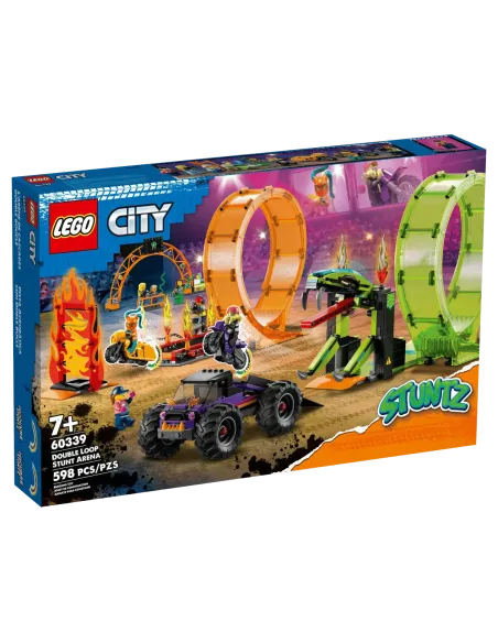 LEGO City 60339 Doble Loop Arena Acrobática | TiendaCPU