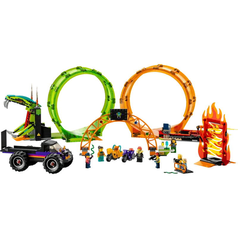 LEGO City 60339 Doble Loop Arena Acrobática | TiendaCPU