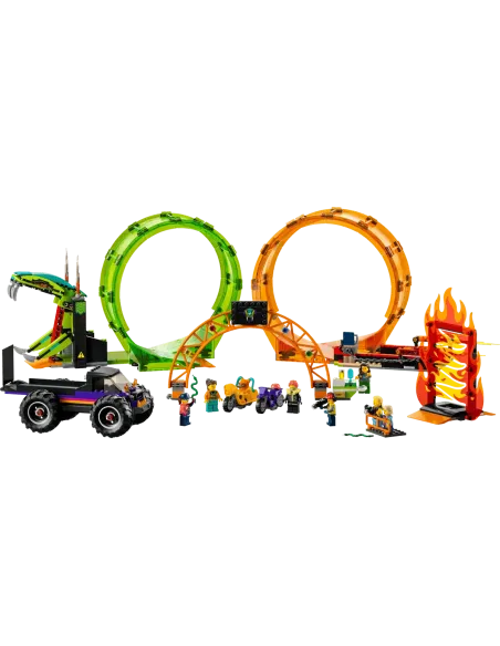 LEGO City 60339 Doble Loop Arena Acrobática | TiendaCPU