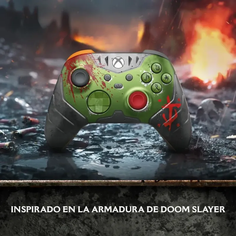 Buy  | Xbox Controller DOOM: The Dark Ages Limited Edition + skin