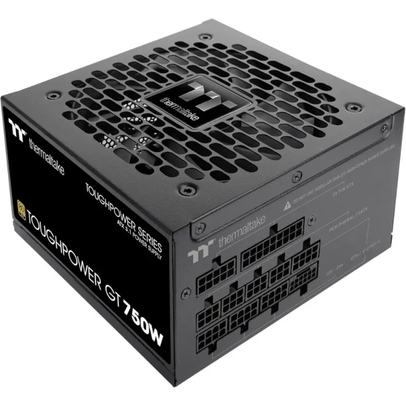 Thermaltake Toughpower GT 750W Fuente Alimentación Modular ATX 3.1 PCIe 5.1 80+ Gold Negro
