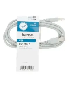 USB-B-auf-USB-A-Kabel - Hama 00200900, 1.5 m