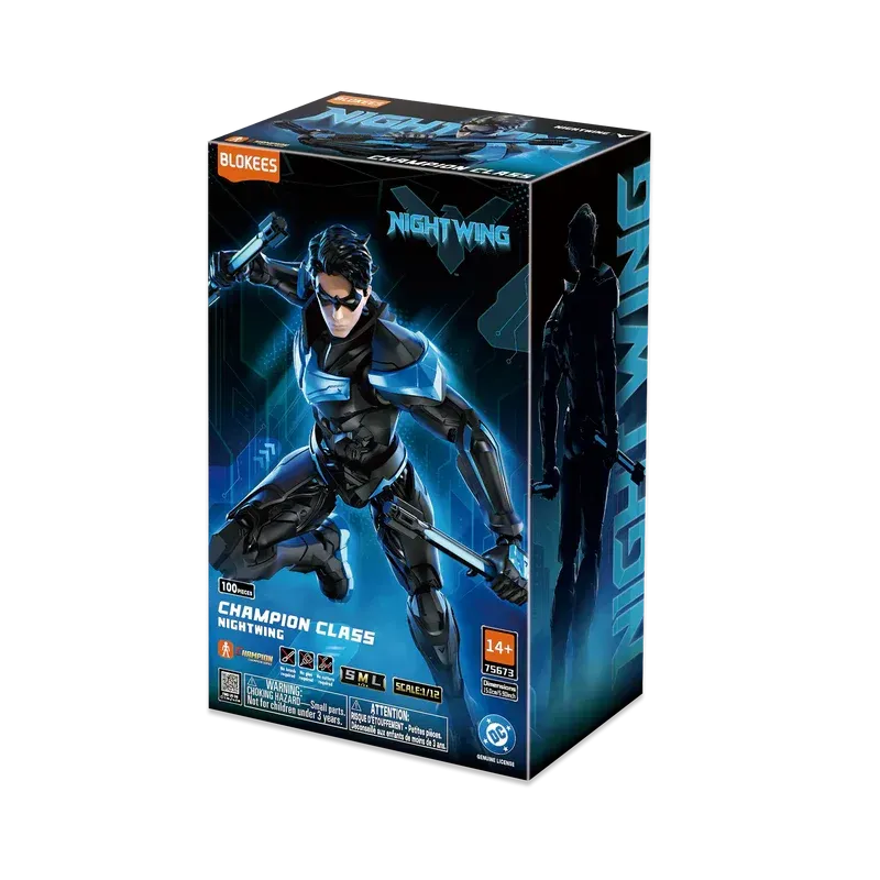 Blokees Nightwing DC Hero Champion Class