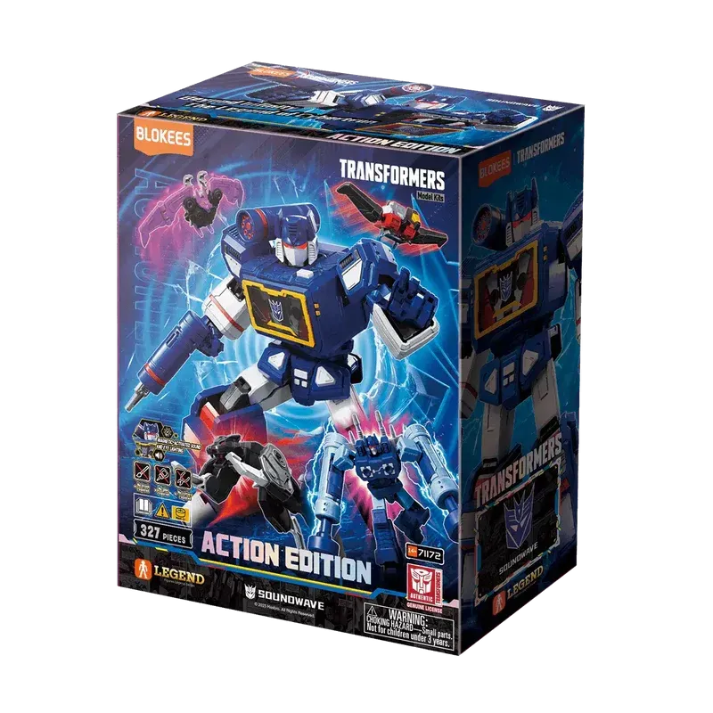 Blokees Transformers Action Edition Soundwave