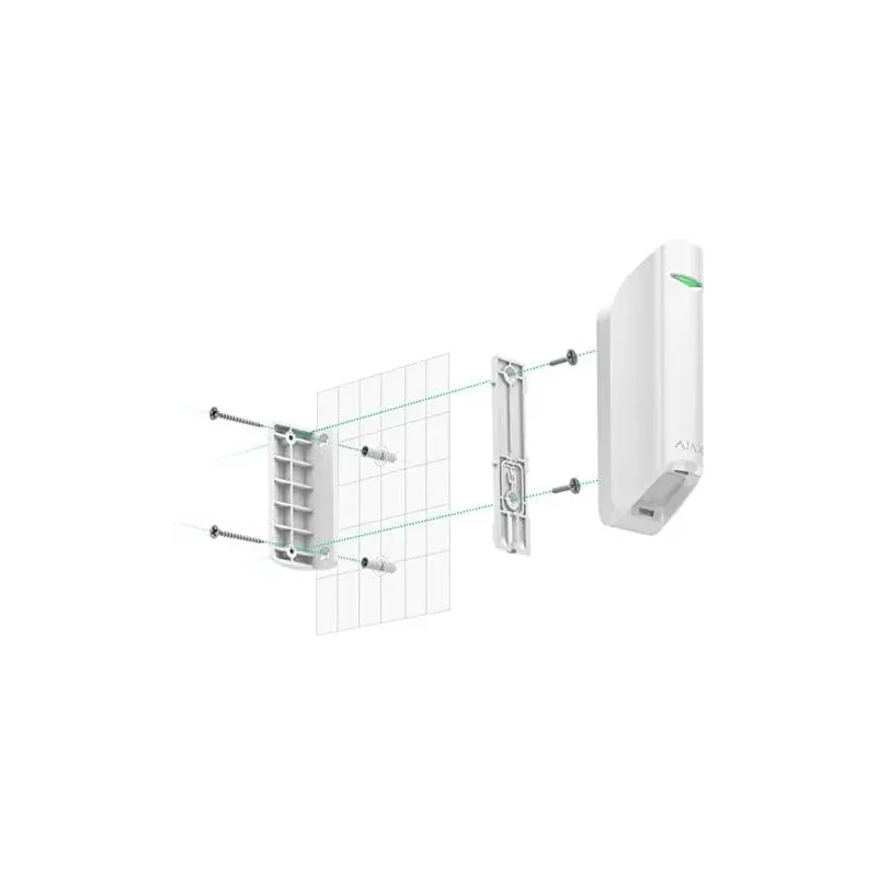 Ajax CURTAINPROTECT - Detector Movimiento PIR Cortina 15m